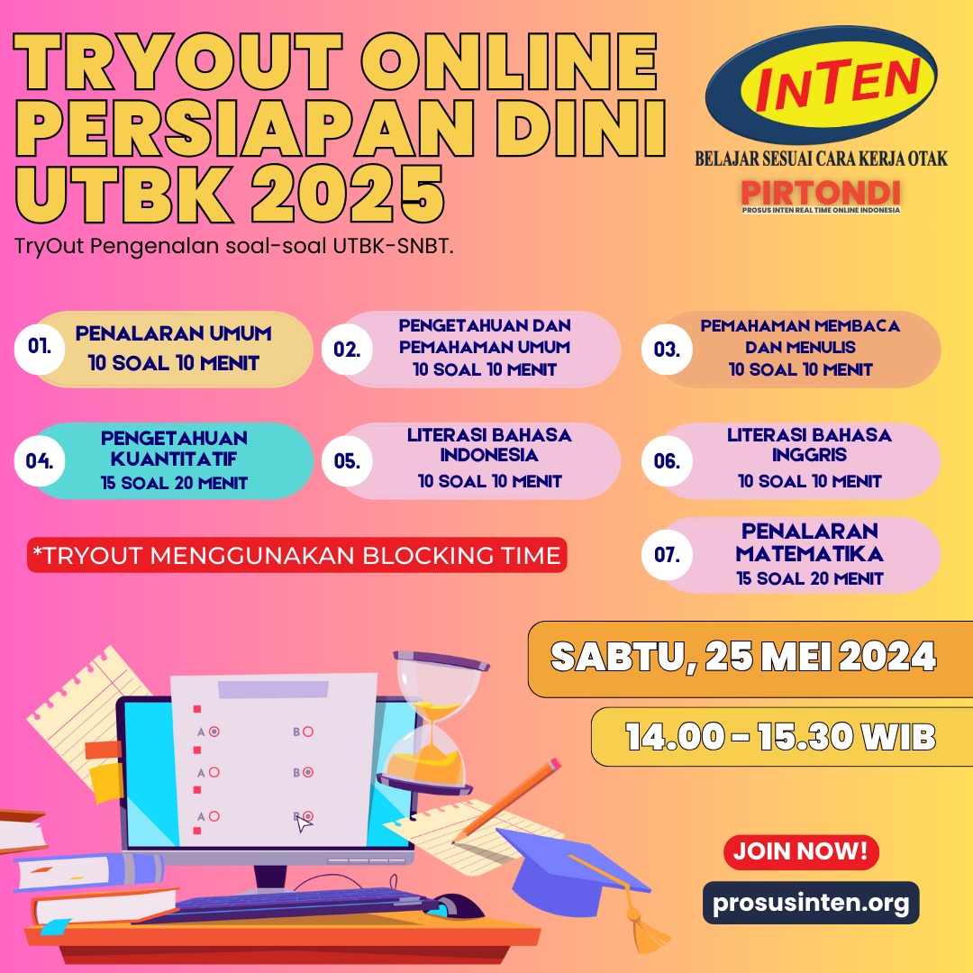 Try Out Pengenalan SNBT – PROSUS INTEN